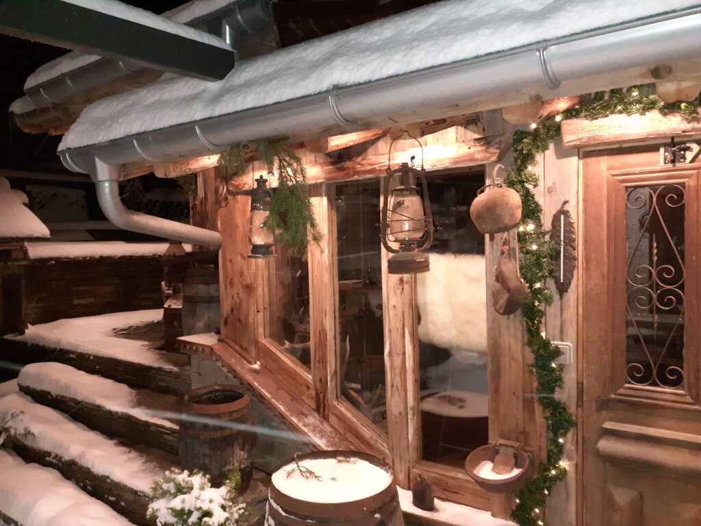 Salle du petit déjeuner de nuit