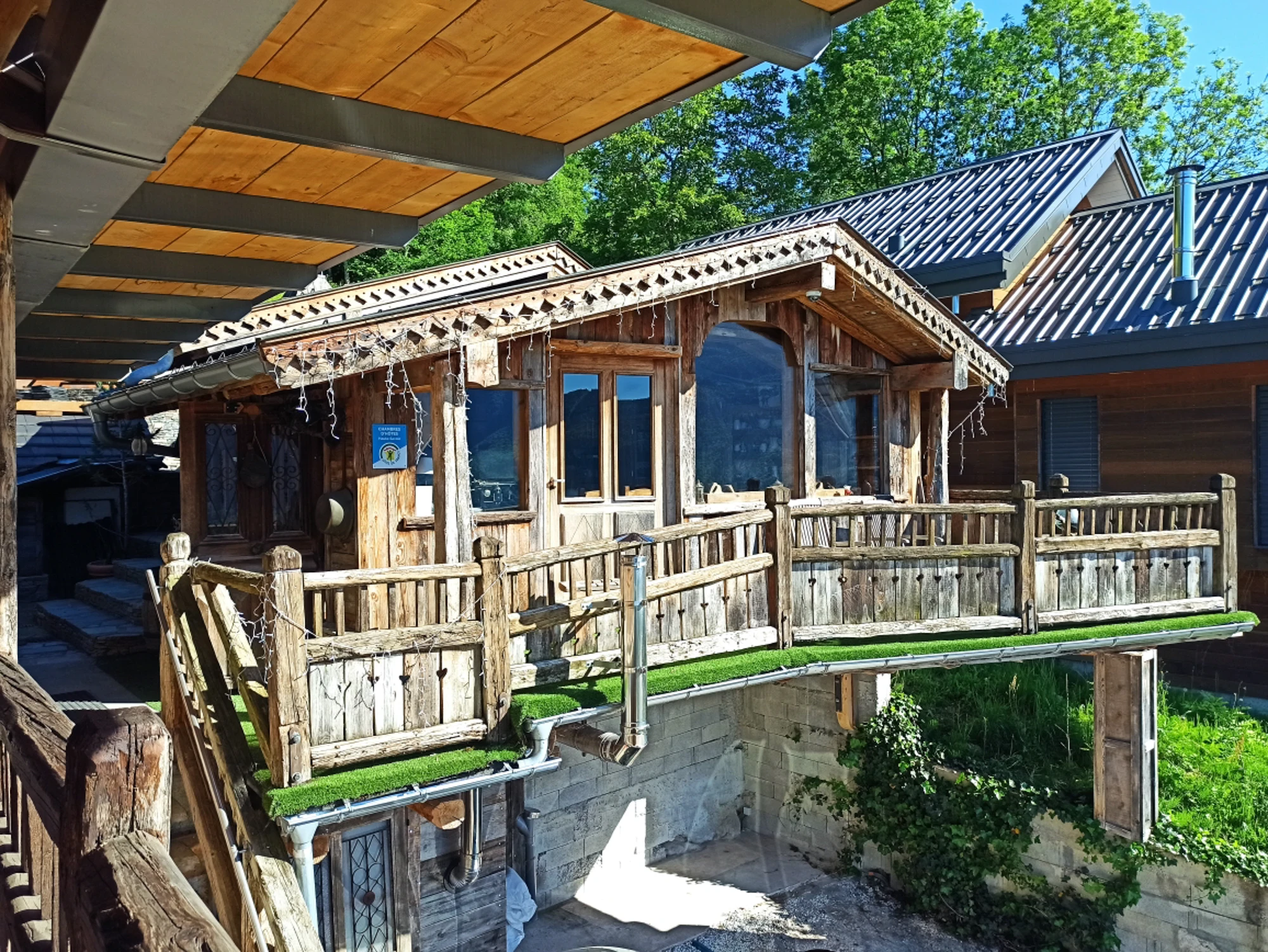 Notre salle de déjeuner pour les hôtes